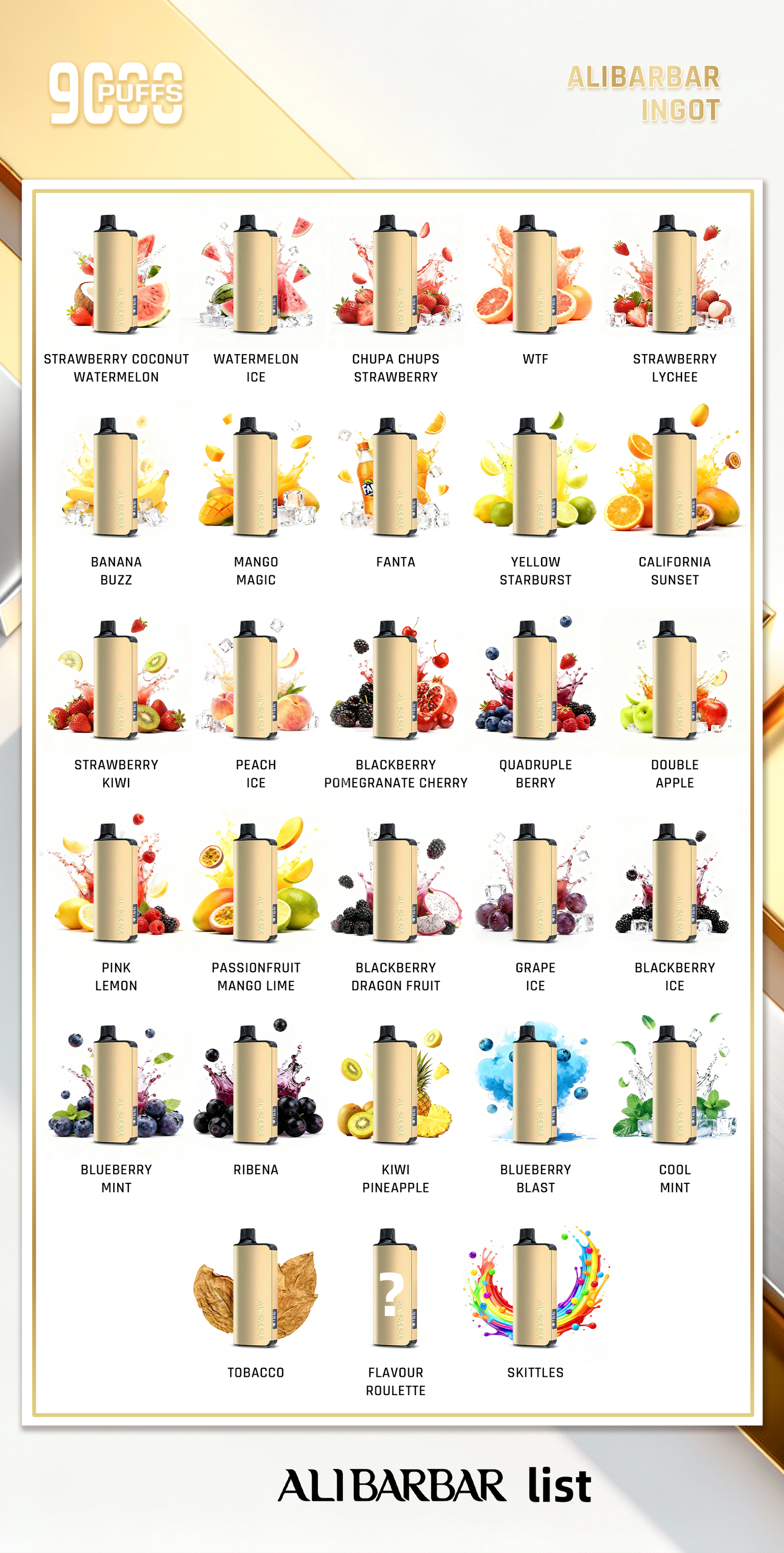 The best alibarbar flavors and catalogs are in this article.