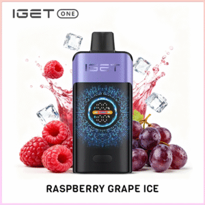 IGET One Raspberry Grape Ice 12000 puffs
