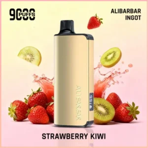 Alibarbar Ingot Strawberry Kiwi 9000 Puffs